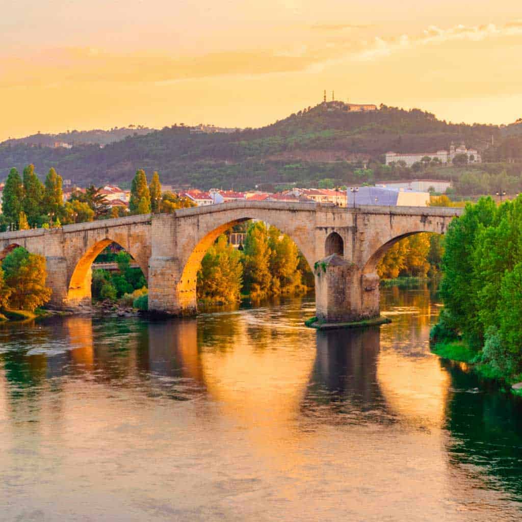 Ourense, Espanha — vista do destino
